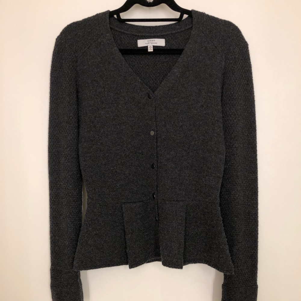 Robert Rodriguez Peplum Sweater